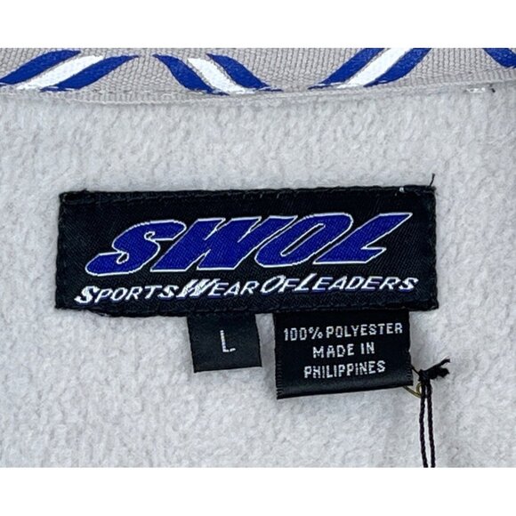 Swol Men’s Gray Sleeveless Zip Up Golf Vest Sz L - NWT - Picture 8 of 9